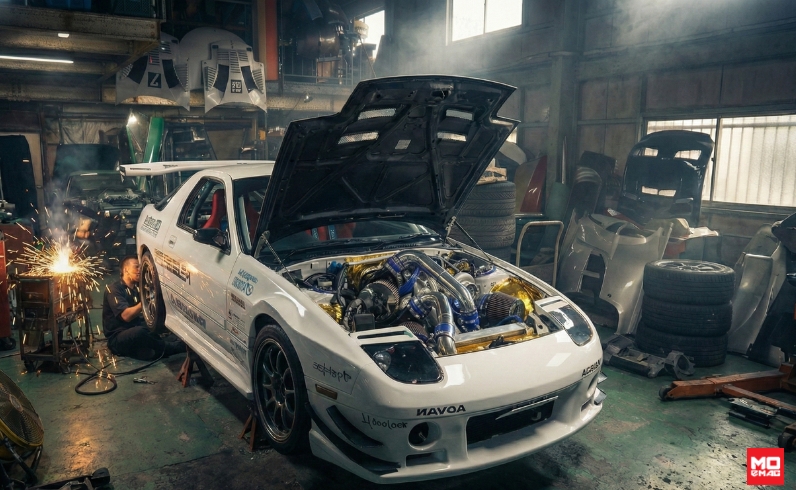 Matsukiyo FC 3 Turbo Furinkazan RE Amemiya  เครื่องยนต์ 3 โรเตอร์ เทอร์โบ 3 ลูก โชว์ในงาน Tokyo Auto Salon 2026