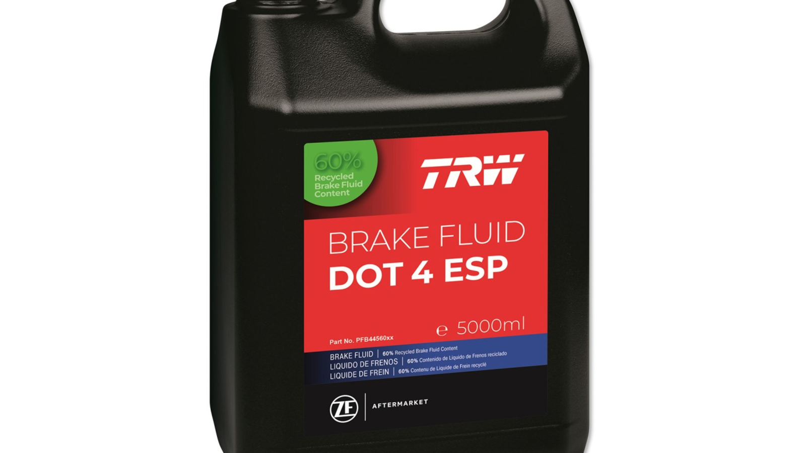 ZF เตรียมเปิดตัวน้ำมันเบรก TRW DOT 4 ESP Recycled ใช้วัสดุรีไซเคิล 60%