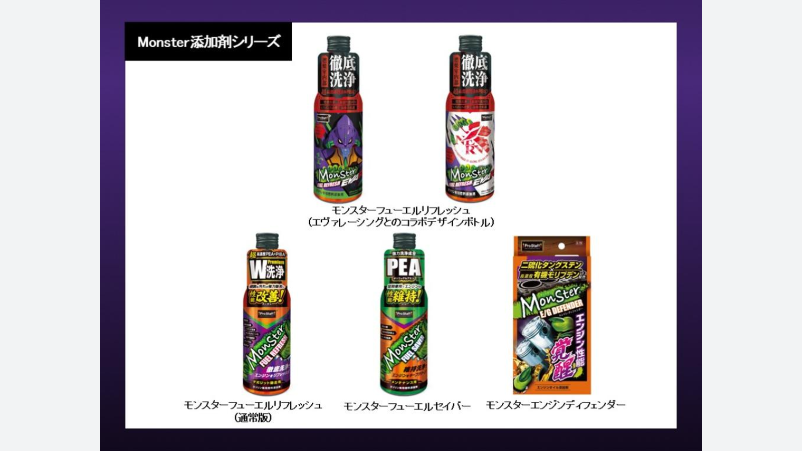 PROSTAFF เปิด Monster Fuel Refresh ลาย Evangelion Racing จำนวนจำกัดในญี่ปุ่น