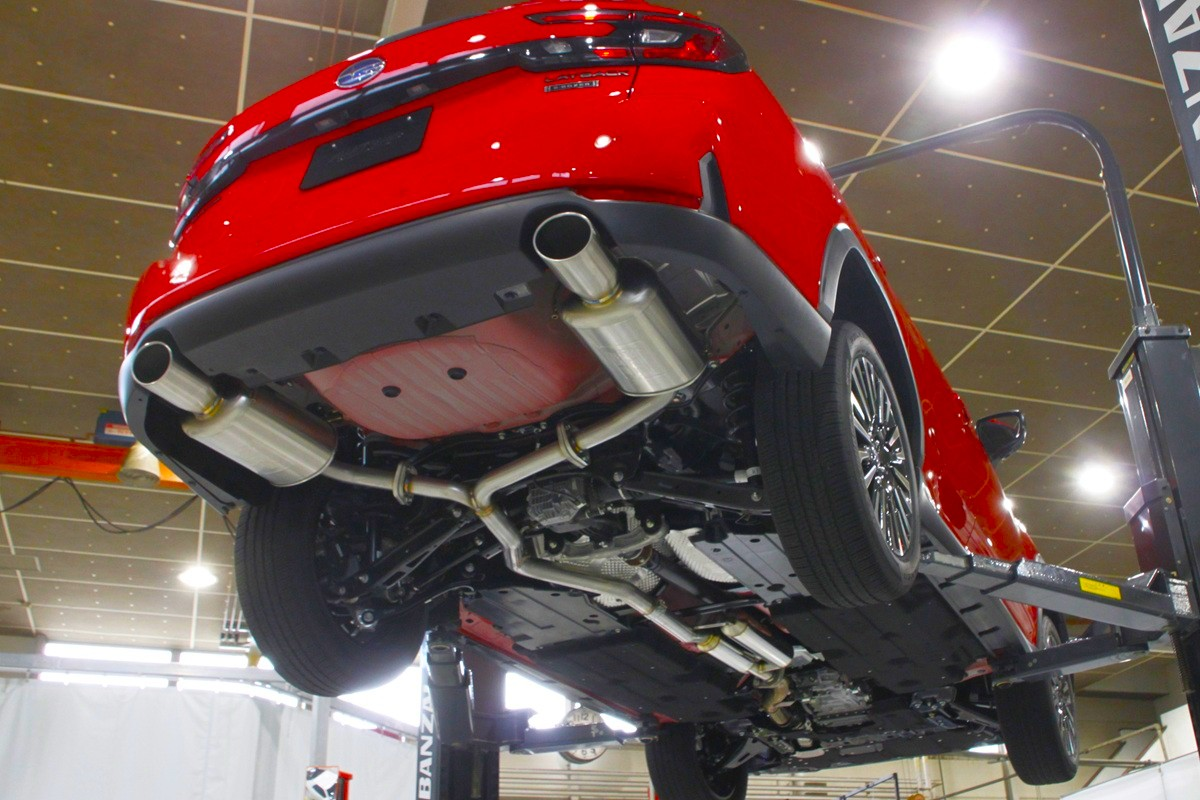 ท่อ FUJITSUBO A-R ติดตั้งใต้ Subaru Levorg Layback
