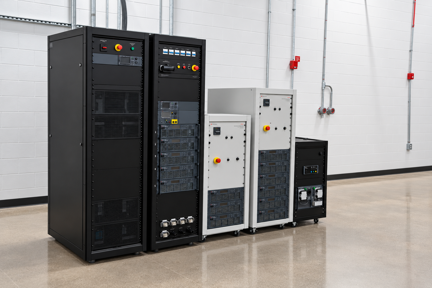 อุปกรณ์ทดสอบใน Toyota Battery Center of North America