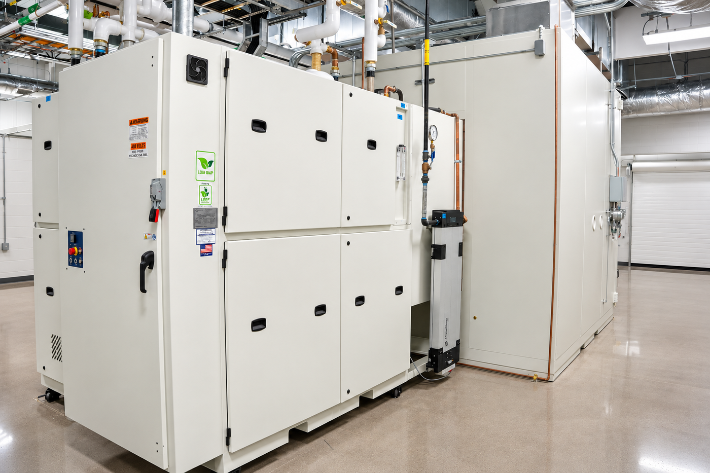 ห้องทดสอบอุณหภูมิภายใน Toyota Battery Center